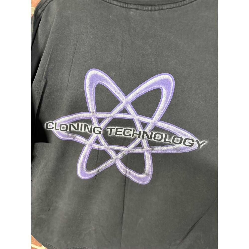 Vintage 90s Fear Factory Remanufactured Cloning Technology Music Band Shirt XL - Picture 7 of 8